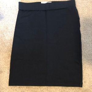 High rise skirt